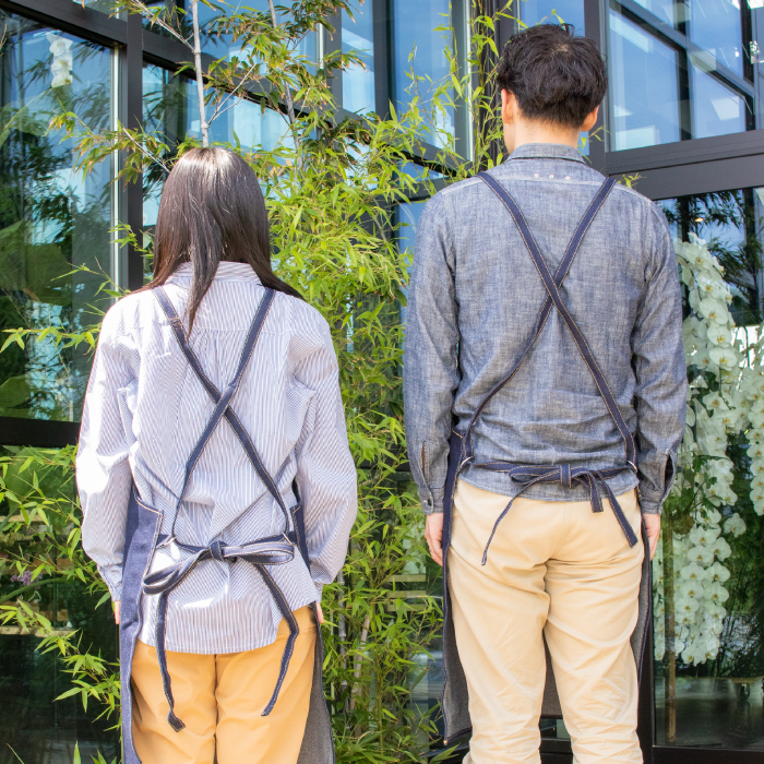 デニムエプロン2