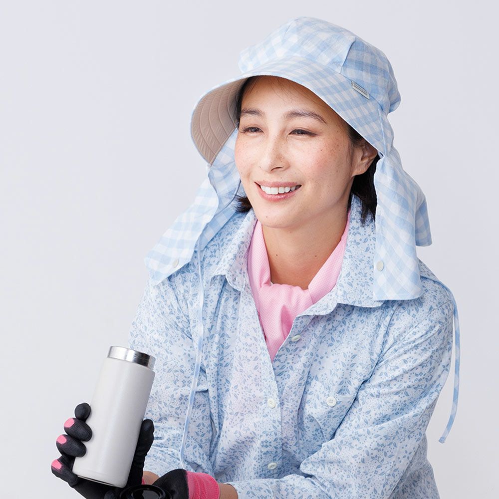 ふわっと涼しい帽 （帽子）| 畑のしごと服専門オンラインショップ「畑