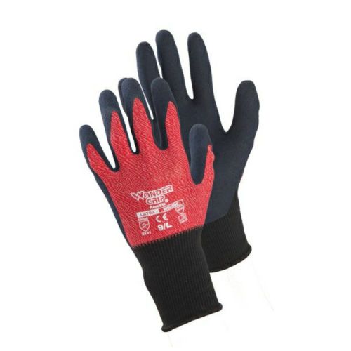 天然ゴムコーティング背抜き手袋 エアロフィット（ワンダーグリップ