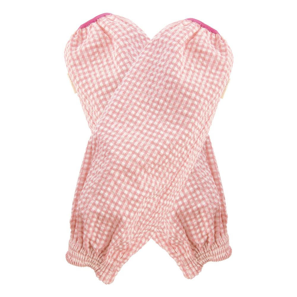 チェックピンク