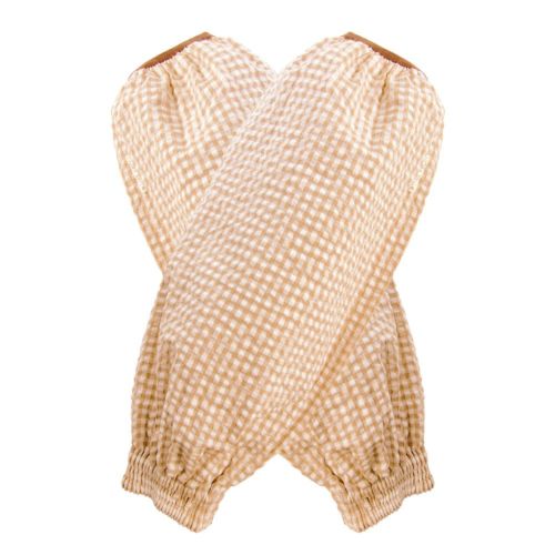 チェックベージュ