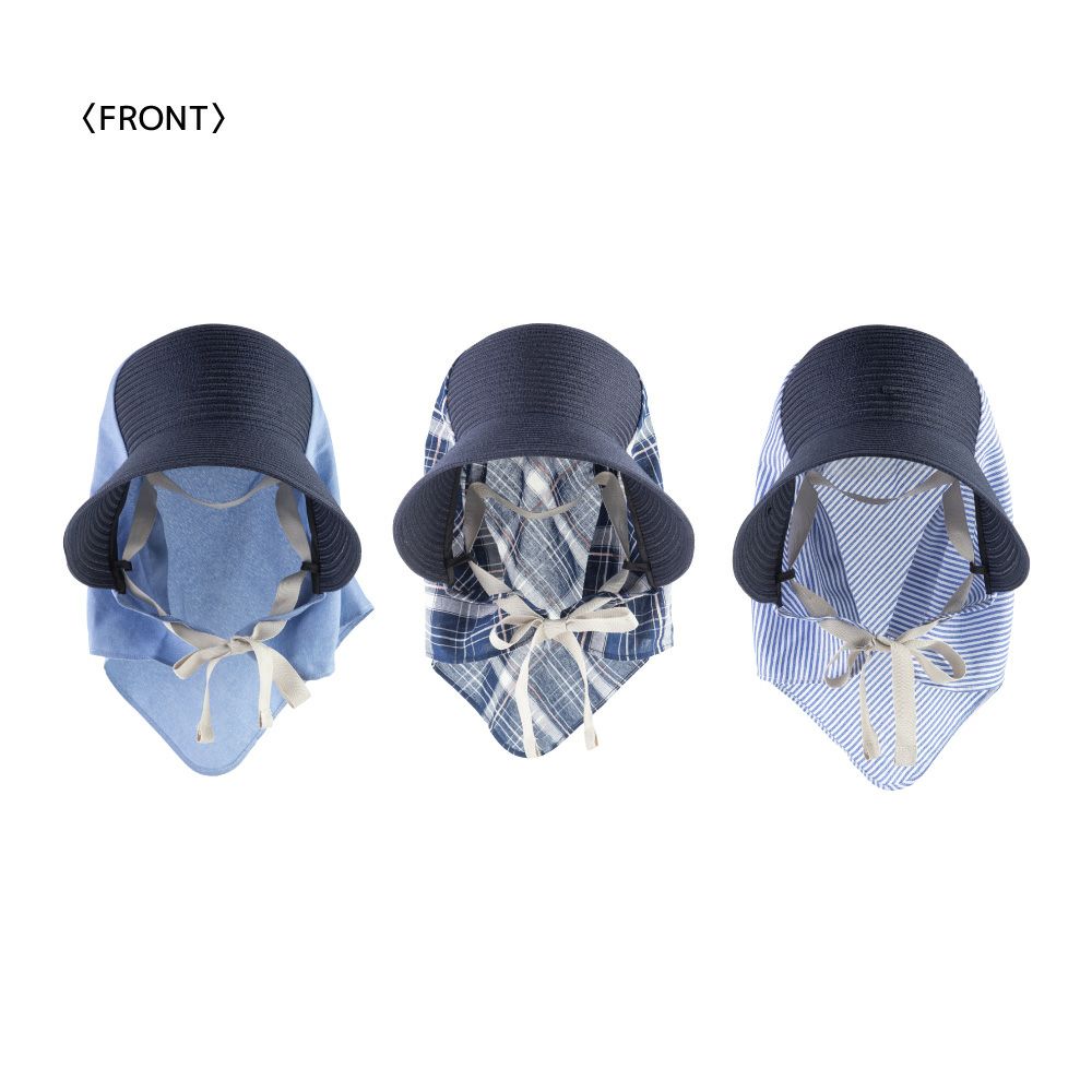 のらスタイル農園フードハーフ＆ハーフ麦わら帽子