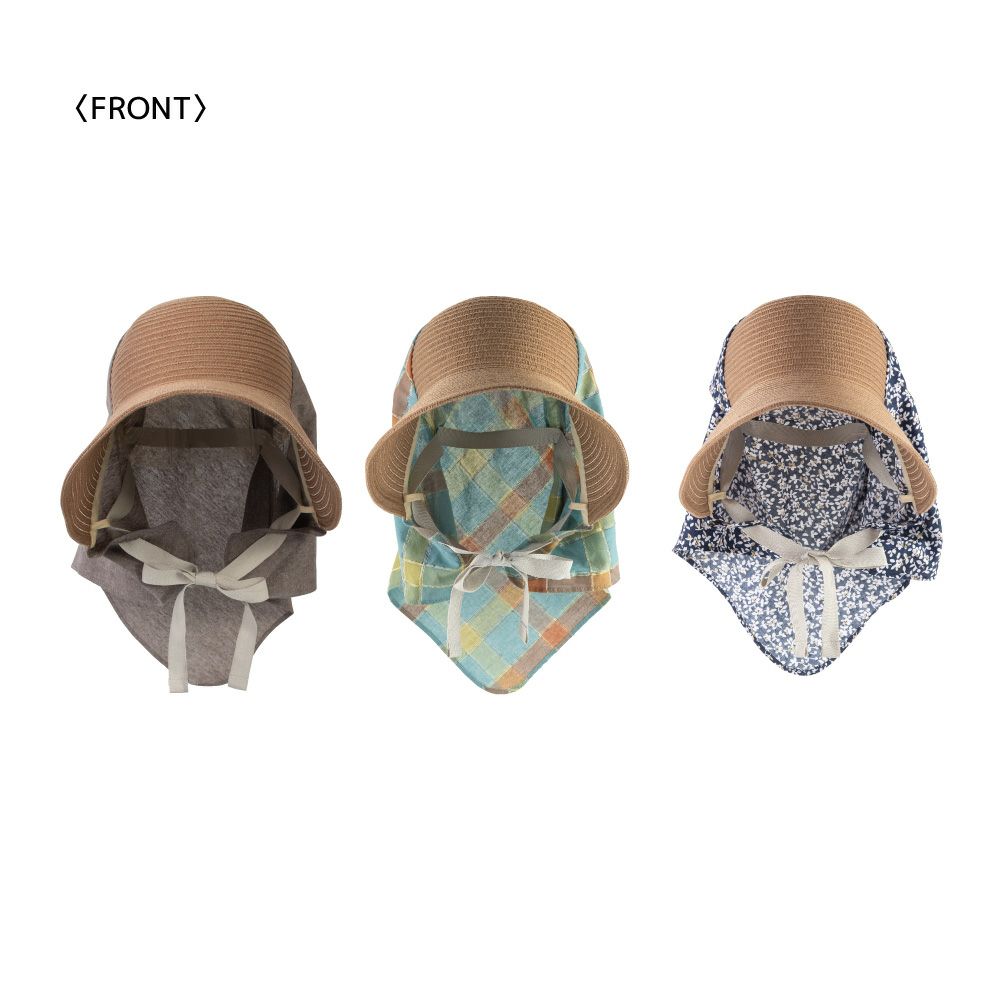 のらスタイル農園フードハーフ＆ハーフ麦わら帽子