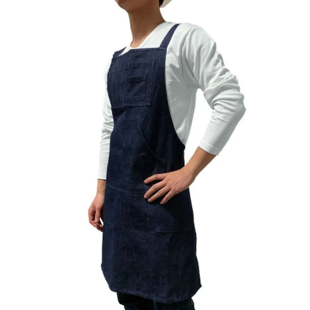 カチャッとエプロン （エプロン・割烹着）| 畑のしごと服専門